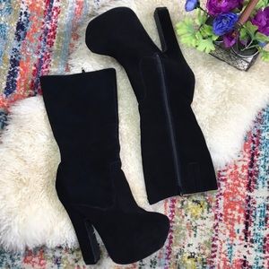 Jeffery Campbell Suede Boots